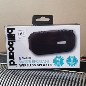 billboard water resistant bluetooth speaker